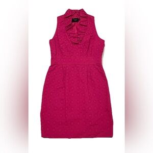 Just Taylor Ruffled Hot Pink Cotton 6P